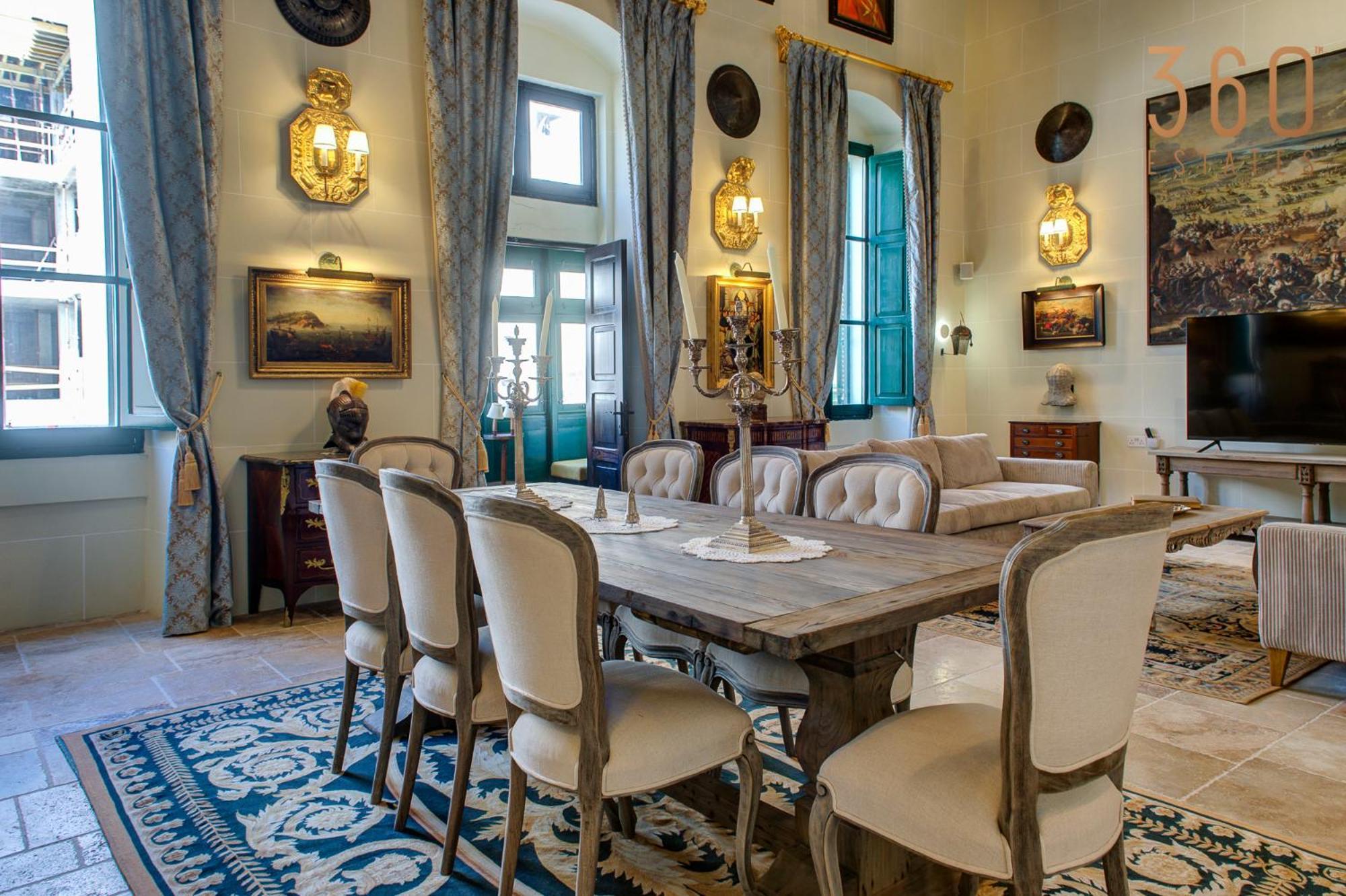 A Luxurious Palazzo In Valetta With Private Pool By 360 Estates * Valletta