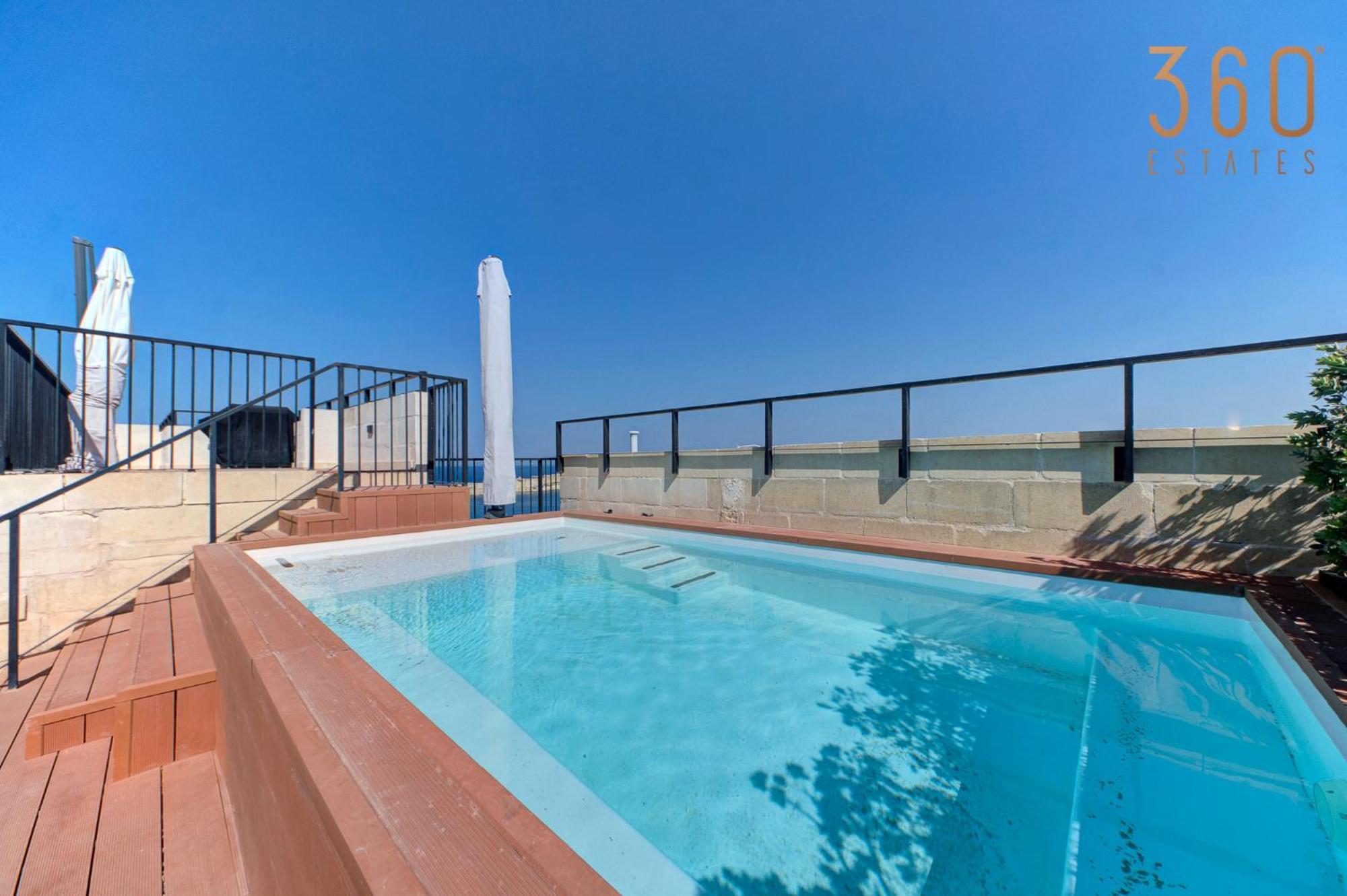 A Luxurious Palazzo In Valetta With Private Pool By 360 Estates Villa